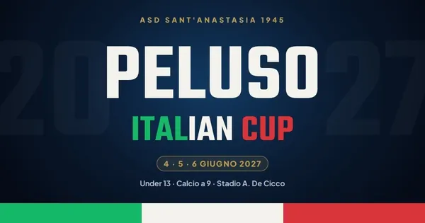 Grafica ufficiale Peluso Italian Cup 2027